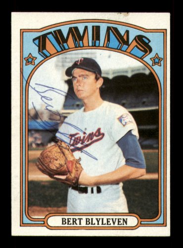 Bert Blyleven Signed Minnesota Twins 1976 Hostess #116 Trading Card PSA/DNA