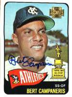 Bert Campaneris Memorabilia, Autographed Bert Campaneris Collectibles