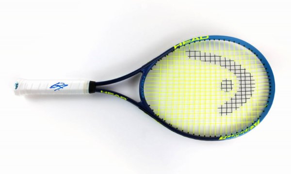 Bianca Andreescu Autographed Signed HEAD Blue Conquest Tennis Racquet