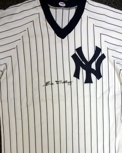 Bill Dickey Autographed Signed New York Yankees White Jersey PSA/DNA 