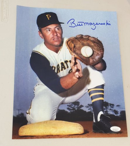 Bill Mazeroski Autographed Signed 3X4 Photo Pittsburgh Pirates #213696