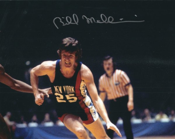 Darnell Hillman ABA Nets Signed 8 X 10 Photo Autographed 