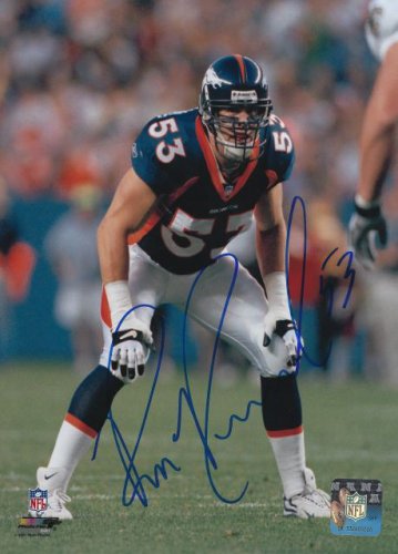 Bill Romanowski Denver Broncos 53 Autographed / Signed -   Israel