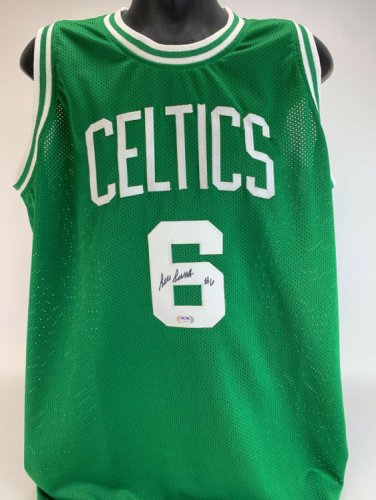 Bill russell autographed jersey clearance