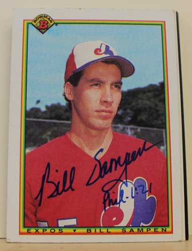 Steve Rogers autographed Baseball Card (Montreal Expos) 1985