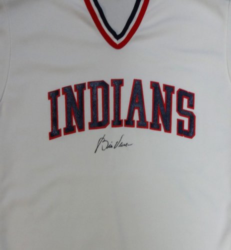 Bill Veeck Autographed Signed Cleveland Indians White Jersey Team Owner PSA/DNA 