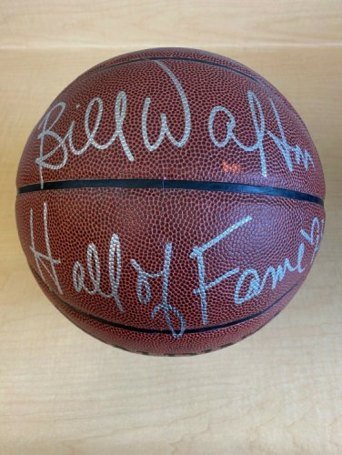 bill walton autographed basketball