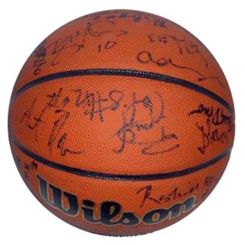 Billy Donovan Autographed Signed 2003 Florida Gators Team And NCAA Basketball