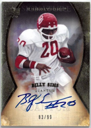 Billy Sims Autographed Memorabilia  Signed Photo, Jersey, Collectibles &  Merchandise