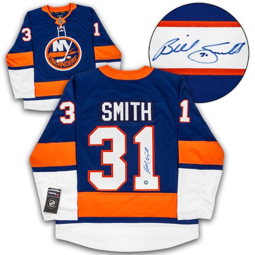Billy Smith Career Jersey - Autographed - LTD ED 199 - New York Islanders  at 's Sports Collectibles Store