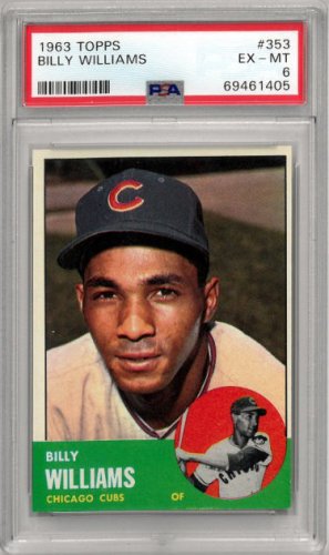 1965 Topps #220 Billy Williams Chicago Cubs Baseball Card EX+