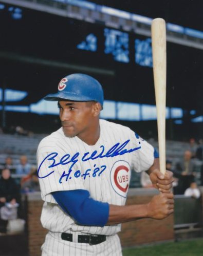 Billy Williams Signed Autograph 8.5X11 Print Laminated Cubs HOF