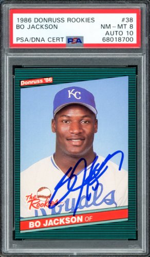 Framed Bo Jackson Kansas City Royals Autographed Mitchell and Ness