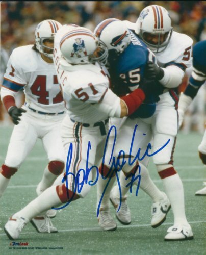 Dave Meggett Autographed/ Original Signed 8x10 Action-photo w/ the New England Patriots in the 1990s 