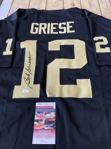 bob griese signed jersey