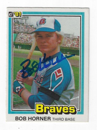 Bob Horner Jersey - Atlanta Braves 1978 Cooperstown Throwback Baseball  Jersey