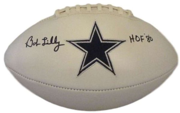 dallas cowboys signed football
