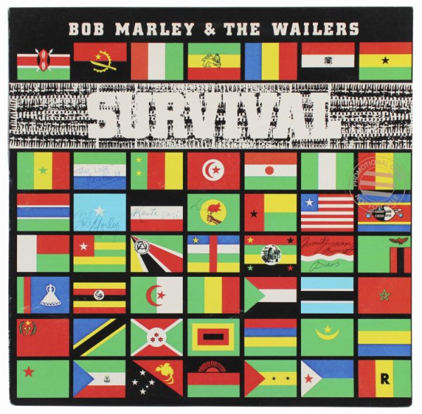 Bob Marley Autographed Signed & The Wailers (4) Marley, Barrett +2 Album Cover W/ Vinyl JSA 