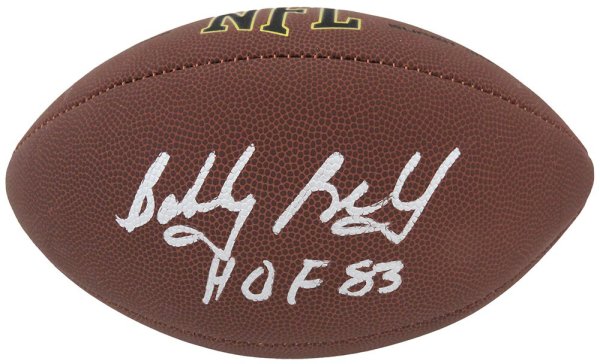 Bobby Bell Autographed Signed Wilson Super Grip Full Size NFL Football w/HOF'83