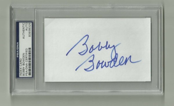 Bobby Bowden | Autographed Football Memorabilia & NCAA ...