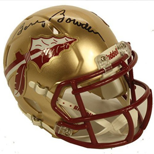 Bobby Bowden FSU Nameplate For Autographed Football, Helmet, Jersey - Display Case