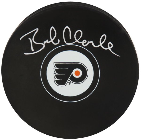 Bobby Clarke Autographed Signed Philadelphia Flyers Logo Hockey Puck