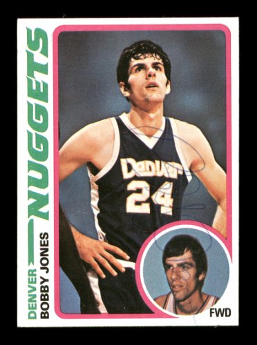 Bobby Jones Autographed Signed 1978-79 Topps Card #14 Denver Nuggets #167328