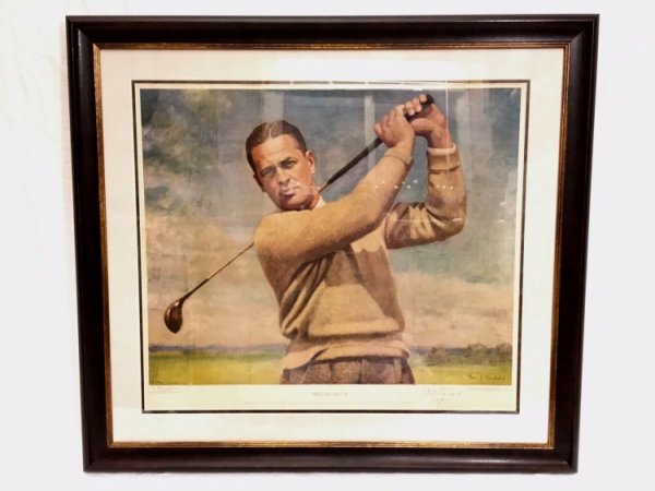 Robert T. (Bobby) Jones Signed Portrait. par Jones, Robert