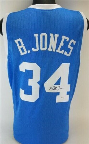 Bobby Jones Autographed Signed North Carolina Tar Heels Jersey / 76Ers Power Forward JSA COA