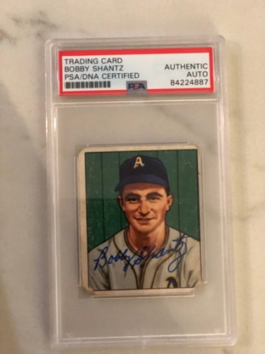 PHILADELPHIA ATHLETICS- BOBBY SHANTZ SIGNED MAJESTIC #30 JERSEY