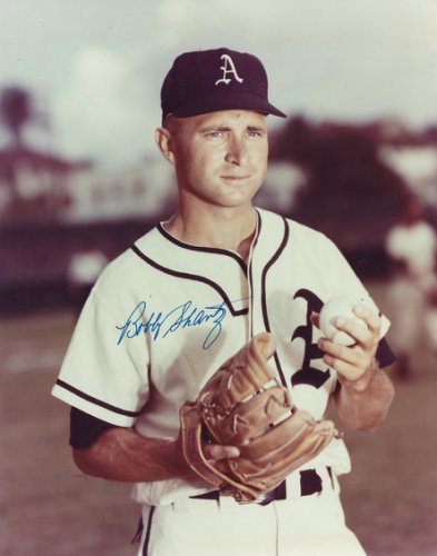 Bobby Shantz Signed Autographed 8x10 Photo w/COA 1952 MVP NY Yankees A's 