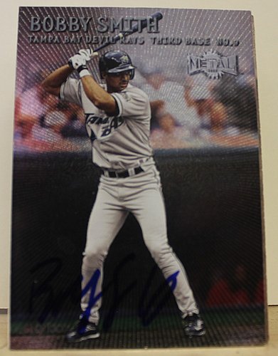 Bobby Smith Tampa Bay Devil Rays 1998 Fleer Tradition Autographed Card.  This item comes with a