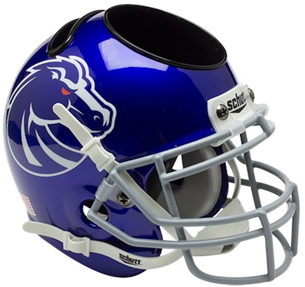 Boise State Broncos Miniature Football Helmet Desk Caddy