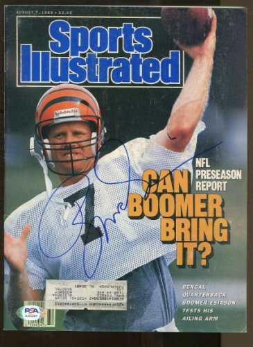 boomer esiason autographed jersey