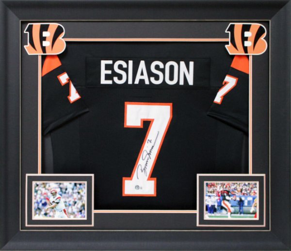 Boomer Esiason Signed Cincinnati Bengals Jersey (Beckett) 4xPro Bowl Q –  Super Sports Center