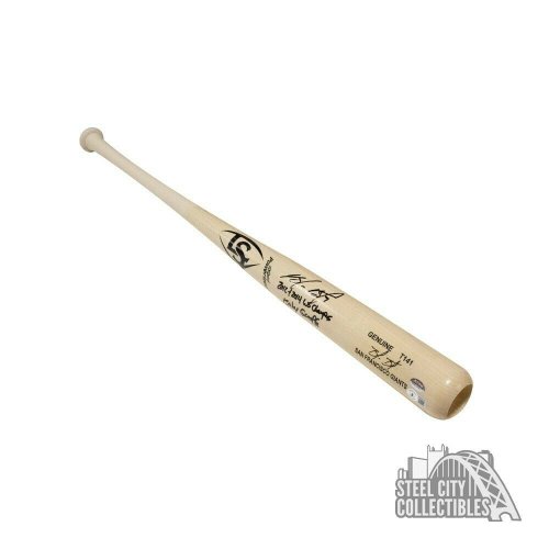 Brandon Lowe Tampa Bay Rays Autographed Signed Blonde Baseball Bat BECKETT COA 
