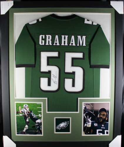 Free Shipping Autographed Signed Brandon Graham Philadelphia Black Football  Jersey Custom Team Shirts - China Football Jersey and Sports Wear price