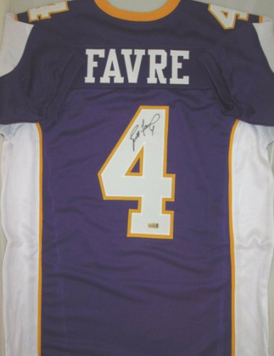 brett favre framed jersey