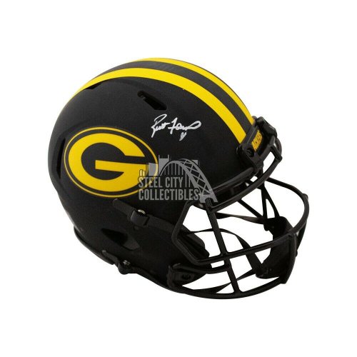Brett Favre Autographed Signed Packers Eclipse Authentic Full-Size Football Helmet Beckett