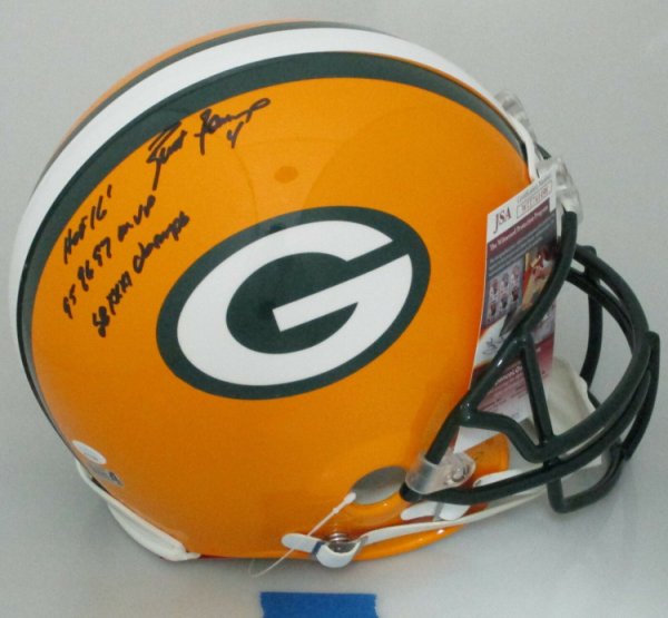 Brett Favre Autographed Signed Packers Full Size Authentic Helmet Auto With 3 Scripts - JSA