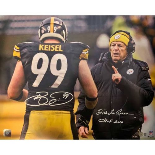 Autographed Brett Keisel Pittsburgh Steelers 16x20 Photo with COA