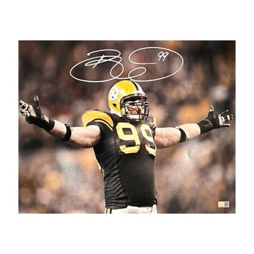 Brett Kiesel Pittsburgh Steelers Nike Xl Signed Jersey Jsa