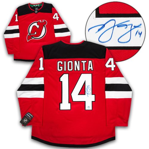 Brian Gionta New Jersey Devils Autographed Signed Fanatics Jersey