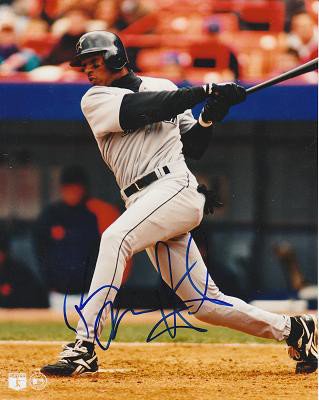Brian Hunter autographed Baseball Card (Richmond Braves) 1990