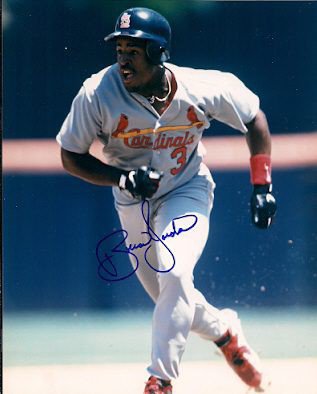 Brian Jordan Autographed Memorabilia