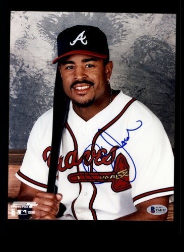 brian jordan autograph