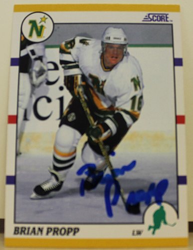 Tim Kerr Philadelphia Flyers Autographed Signed 1991-92 Score Card - COA  Included