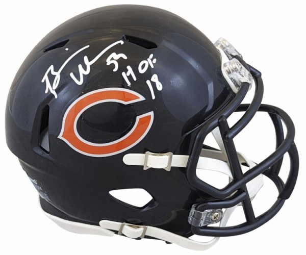 Brian Urlacher Memorabilia, Brian Urlacher Collectibles, Verified Signed Brian  Urlacher Photos