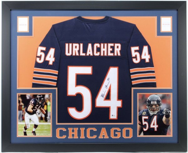 brian urlacher autographed jersey