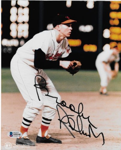 Baseball Autographed PSA DNA Brooks Robinson #5 Signed Orioles Baltimore Orioles Baseball Team 8x10 Photo 